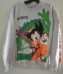 Dragon Ball Z Goku & Shenron Oversized Unisex Sweatshirt Sz M - Picture 1 of 6