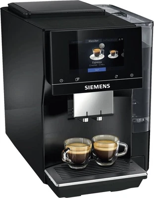 Siemens Kaffee-Vollautomat Kaffeemaschine TP713D09 Schwarz 19 bar  B Ware - Bild 1 von 4
