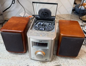 JVC Complete FS-7000 Micro Compact Bookshelf CD Component Stereo System w/Remote - Picture 1 of 16