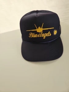 Sombrero de camionero vintage con correa ajustable Blue Angels - Imagen 1 de 4