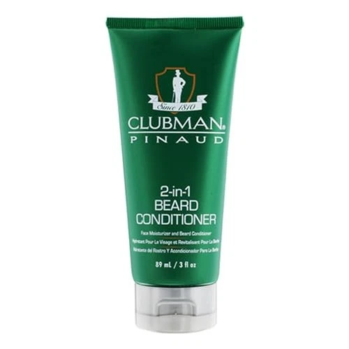 Clubman Pinaud 2 en 1 acondicionador de barba hidratante facial para hombres 3 fl oz Foto 1 de 4
