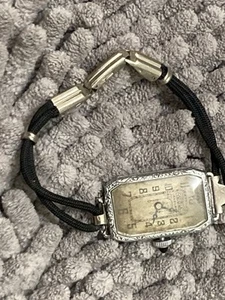 W Art Deco wristwatch VAN BUREN 6 Jewels 2 adj - Picture 1 of 7