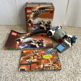 LEGO 7310 Space Life On Mars Mono Jet 100% Complete w/ Manual & Original Box