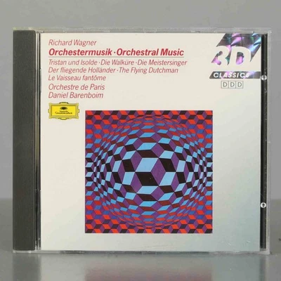 CD. Richard Wagner, Orchestre De Paris, Daniel Barenboim  Orches - Imagen 1 de 2