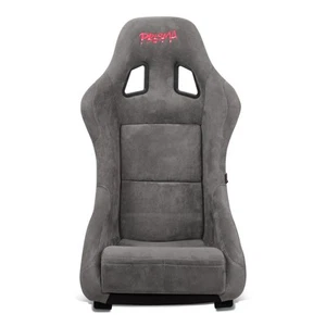 NRG FRP-303GM-PRISMA Medium Size Alcantara Fixed Back Bucket Racing Seat Gun - Picture 1 of 7