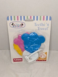 1995 Disney Babies Playschool Teething Key Rings Teethe 'n Travel New - Picture 1 of 2