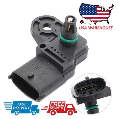 Sensor MAP de presión colector 19432714 para Fiat 500, Porsche Cayenne 911 2003-2012 Foto 1 de 4