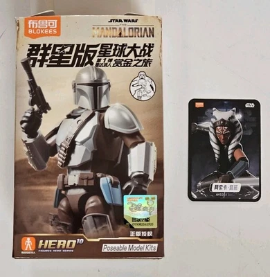 Фигурка Асока Тано из Star Wars Mandalorian Blokees Blind Box модельный набор 4 дюйма высотой - Изображение 1 из 3