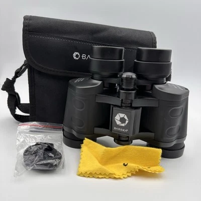 Barska 7X35 WA Binoculars Focus Free 1000 YDS/488FT w/Case, Strap, Lense Covers - Image 1 of 4