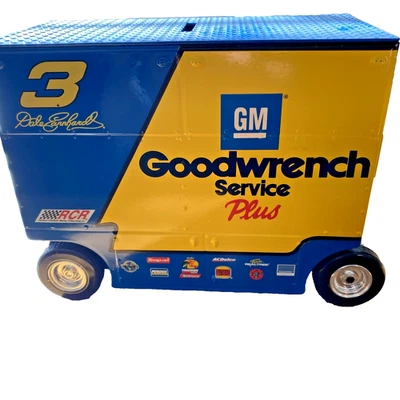 Dale Earnhardt #3 GM Goodwrench Wrangler 1:16 Pit Wagon Bank w/key no box - Image 1 of 4