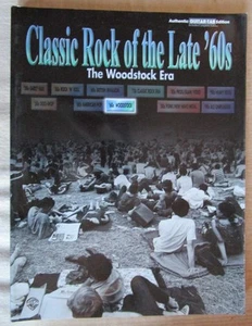 Classic Rock of the Late '60s Songbook - The Woodstock Era - Piano & Guitar - Picture 1 of 3