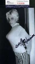 Joy Harmon Jsa Coa Hand Signed 4x6 Photo Autograph Authentic