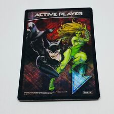 2018 MetaX: Batman Set Foil Active Player Card (Catwoman & Poison Ivy) AZ