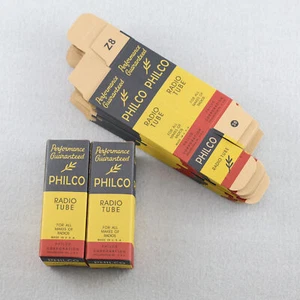 20 Empty PHILCO Vacuum Tube Boxes. Fit 6EA7 6SL7 6SJ7 6EM7 7N7 7C5 7F7& similar - Picture 1 of 3