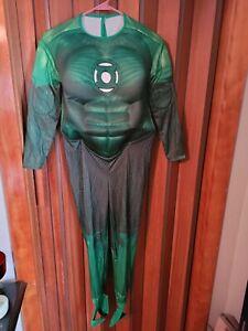 Children's Green Lantern Hal Jordan Costume Size Medium 5-7 Years Dress Up