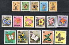 RHODESIA MNH 1974 Flora and Fauna Definitives