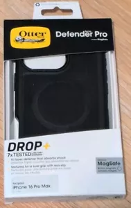 Otterbox Defender Series Pro für Apple iPhone 16 Pro Max MagSafe Hülle - Schwarz - Bild 1 von 2
