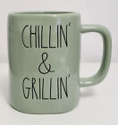 Rae Dunn “CHILLIN’ & GRILLIN’ Coffee Mug 16 Oz Ceramic Cup Father’s Day Gift