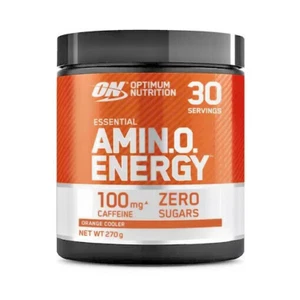 Optimum Nutrition Essential Amino Energy BCAA - 270g - 30 Serve - Orange Cooler - Picture 1 of 1