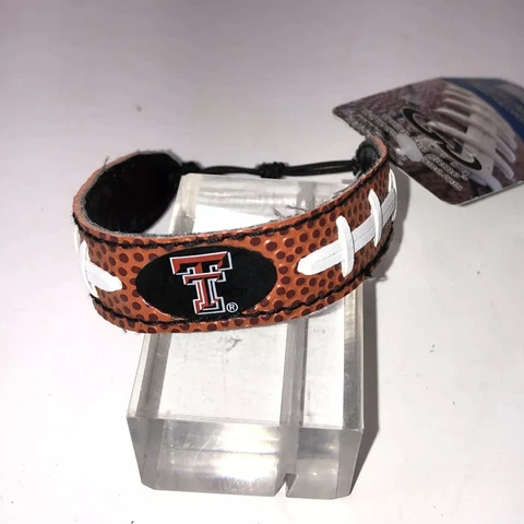 Texas Tech Wristband Red Raiders Bracelet Gamewear NCAA Football Team Sports Cover