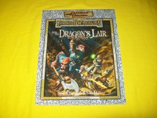INTO THE DRAGON'S LAIR FORGOTTEN REALMS DUNGEONS & DRAGONS TSR 11634 - 1