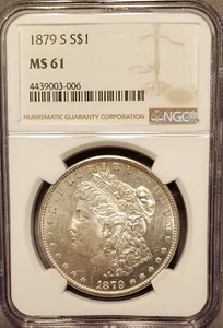 1879 S Morgan Silber Dollar - Bild 1 von 4