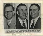 1954 Press Photo Lt. Gov. Allot's Opponents John A. Carroll And Mayor Newton