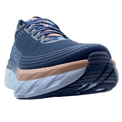 HOKA ONE ONE BONDI 6 WOMEN SZ10(D) RUNNING SHOES 1019272 MIDP USED TWICE.L23 - Image 1 of 4