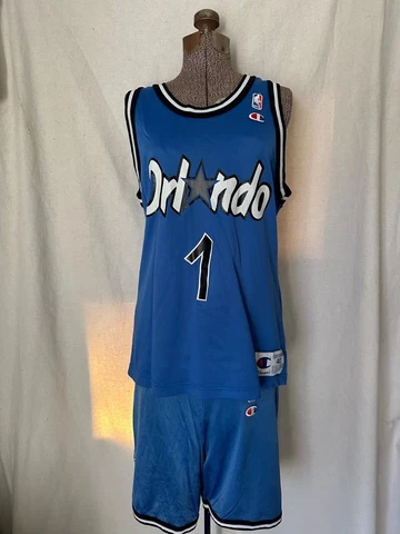 Vintage Penny Hardaway champion jersey size 40 W/ shorts 28-30 NBA Orlando Magic Cover