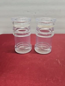 Vintage ● Acrylic ● Salt And Pepper Shakers Set ● Pre-owned - Picture 1 of 6