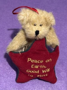 Boyd's Bears: Head Bean Collection - Thinkin’ Of Ya - Peace on Earth # 94947GEN - Bild 1 von 4