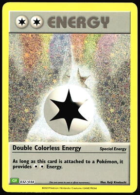 Double Colorless Energy (CLV) Trading Card Game Classic #032/034 R1-X455 - Image 1 of 2