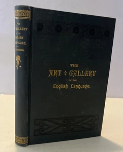 The Art Gallery of the English Language Classic Rare 1st Edition 1886 Morrison - Picture 1 of 14