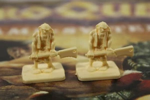2 Hero Quest Replacement Zombies Miniature Figure Part Piece HeroQuest MB - Picture 1 of 1