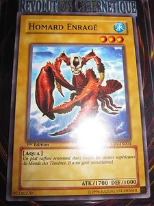 YU-GI-OH! COM HOMARD ENRAGE CRV-FR003 1 ERE EDITION NEUVE MINT - Picture 1 of 1