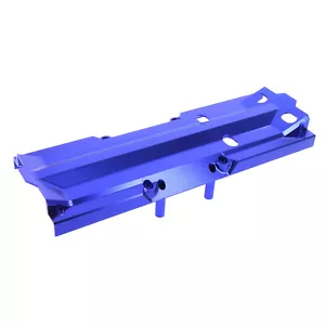 Traxxas X-Maxx Alloy Center Skid plate, Blue by Atomik RC - TRX 7745 - Picture 1 of 1