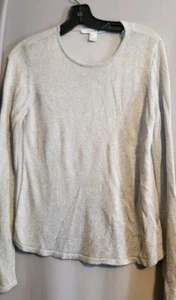 Maglione blusa Forever 21 grigio argento grande - Foto 1 di 5