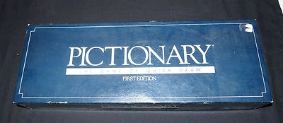 PICTIONARY ~ FIRST EDITION PARTY GAME ~ 1985 ~ AWESOME CONDITION - Image 1 of 4