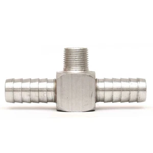 Moeller Boat Tee Vent Fitting 302051 | 5/8 Inch Aluminum - Picture 1 of 4