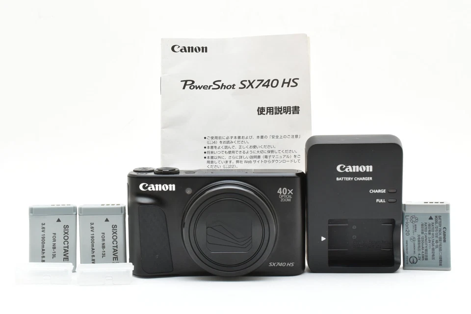 Exc+++++ Canon PowerShot SX740 HS 20.3MP Compact Digital Camera - Image 1 of 4