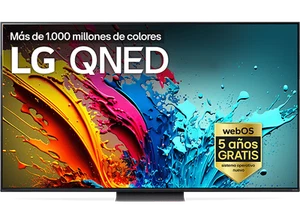 TV QNED 75" - LG 75QNED87T6B, UHD 4K, Procesador Inteligente 4K, DVB-T2 (H.265) - Imagen 1 de 12
