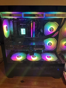 New Gaming Pc, I7 14700k, amd 9070 Xt reaper, 64gb Ddr5,  READ DESCRIPTION - Picture 1 of 7