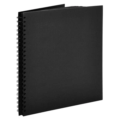 12x12 Hardcover Scrapbook - Blank Wedding Guest Book DIY Photo Album Black Sp... - Image 1 of 4
