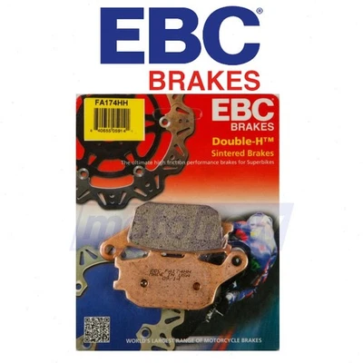 EBC Rear Double-H Sintered Brake Pads for 2012-2017 Honda NC700X DCT ABS - mq Foto 1 de 4