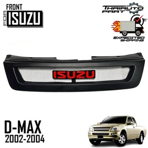 Front Net Mesh Grille Grill Matte Black For Isuzu D-max Dmax TFR UTE 2002-2004 - Picture 1 of 9