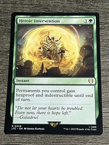 Heroic Intervention MTG Lord of the Rings Commander NM English  - Picture 1 of 1