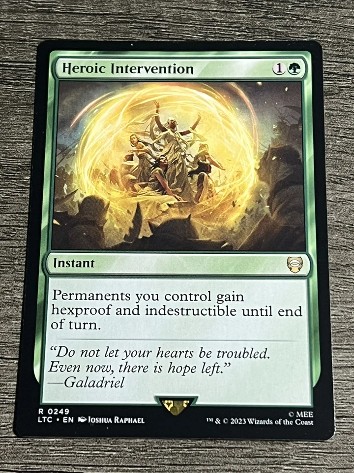 Heroic Intervention MTG Lord of the Rings Commander NM English  - Image 1 of 1