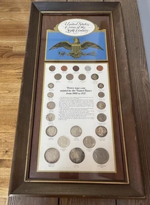 United States Coins of The 20th Century Framed  - RK051 - Picture 1 of 8