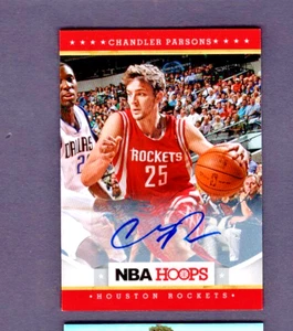 2011-12 PANINI NBA HOOPS ROOKIE CERTIFIED AUTO PACK ISSUED #252 CHANDLER PARSONS - Picture 1 of 2