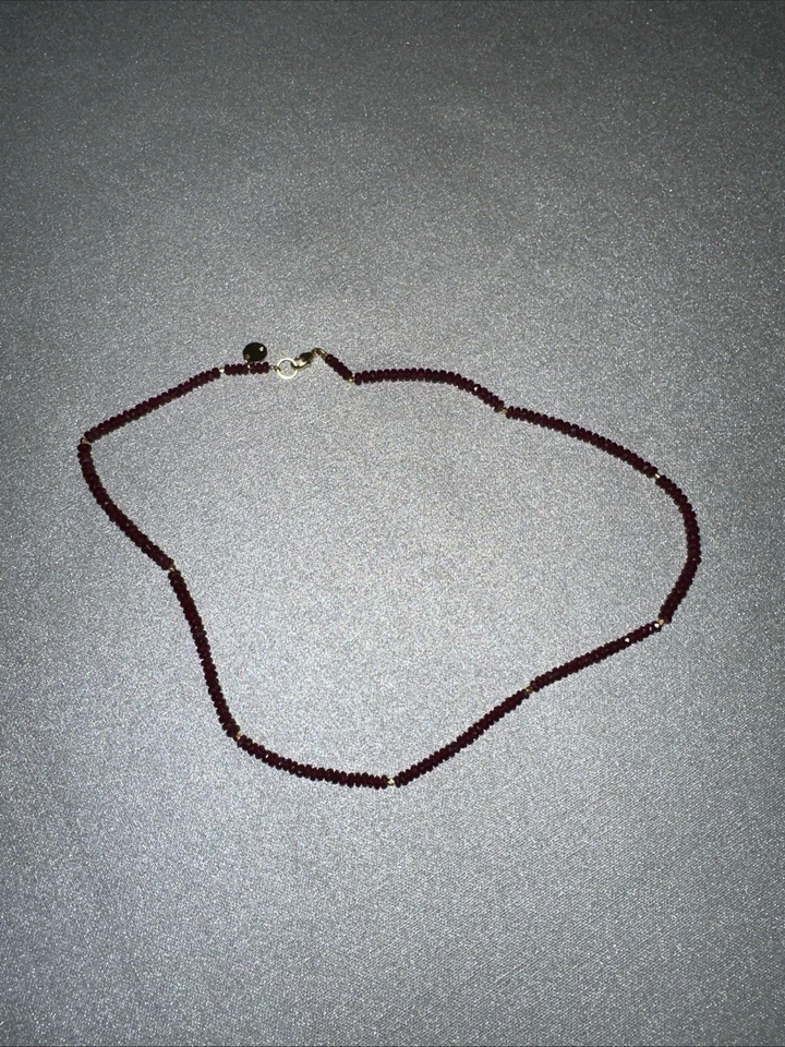 Collar Rubí Y Oro Foto 1 de 1